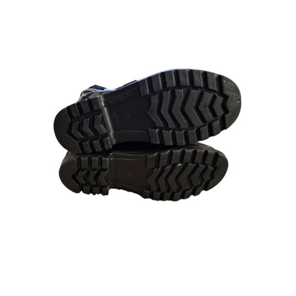 Tommy Hilfiger Women's Rain Boots Size 8 Black Pull-On Anti-Slip Soles - Picture 6 of 12